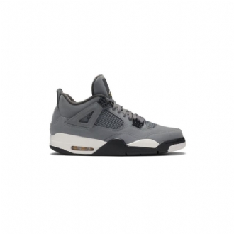 Ανδρικά Παπούτσια Air Jordan 4 Retro Γκρί Άσπρο Μαύρος