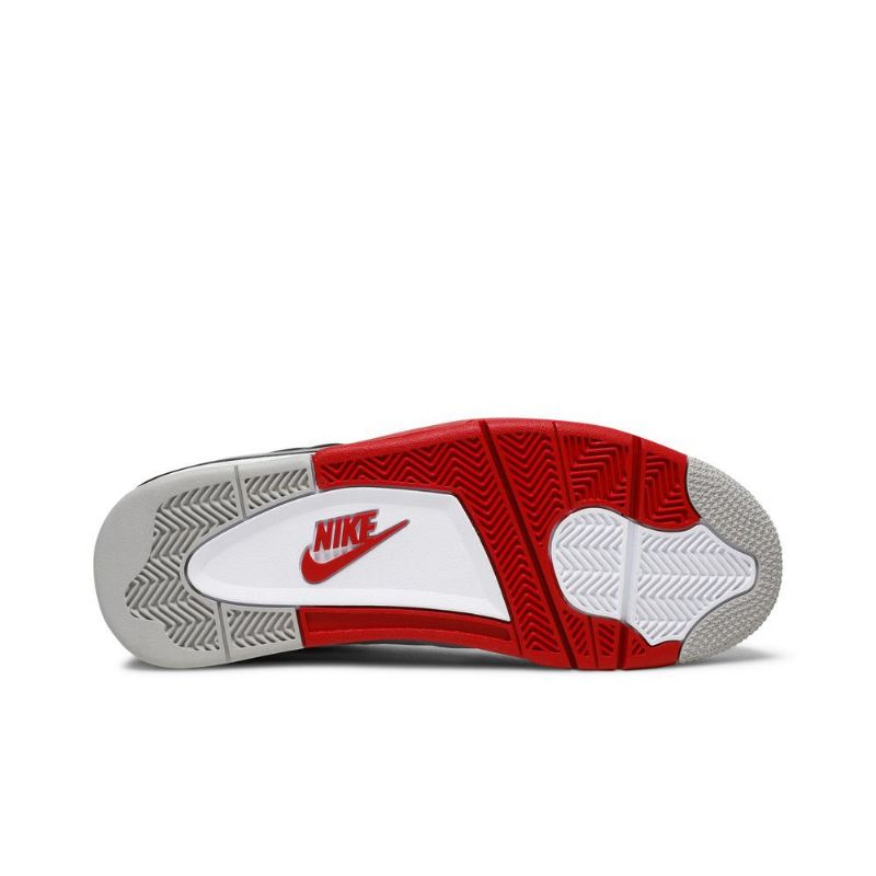 Ανδρικά Παπούτσια Air Jordan 4 Retro Και Άσπρο Μαύρος Κόκκινος