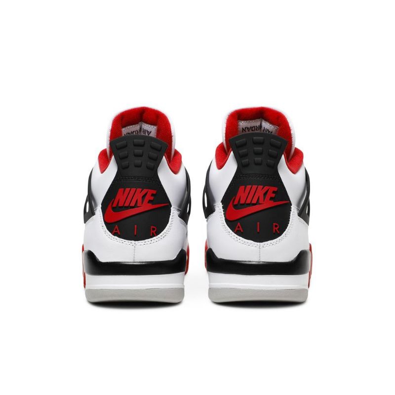 Ανδρικά Παπούτσια Air Jordan 4 Retro Και Άσπρο Μαύρος Κόκκινος