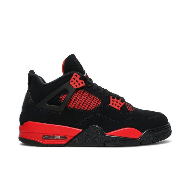Ανδρικά Παπούτσια Air Jordan 4 Retro Κόκκινος Μαύρος