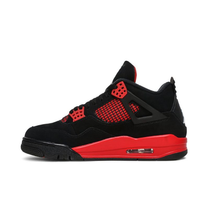 Ανδρικά Παπούτσια Air Jordan 4 Retro Κόκκινος Μαύρος