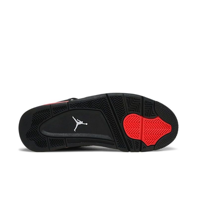 Ανδρικά Παπούτσια Air Jordan 4 Retro Κόκκινος Μαύρος