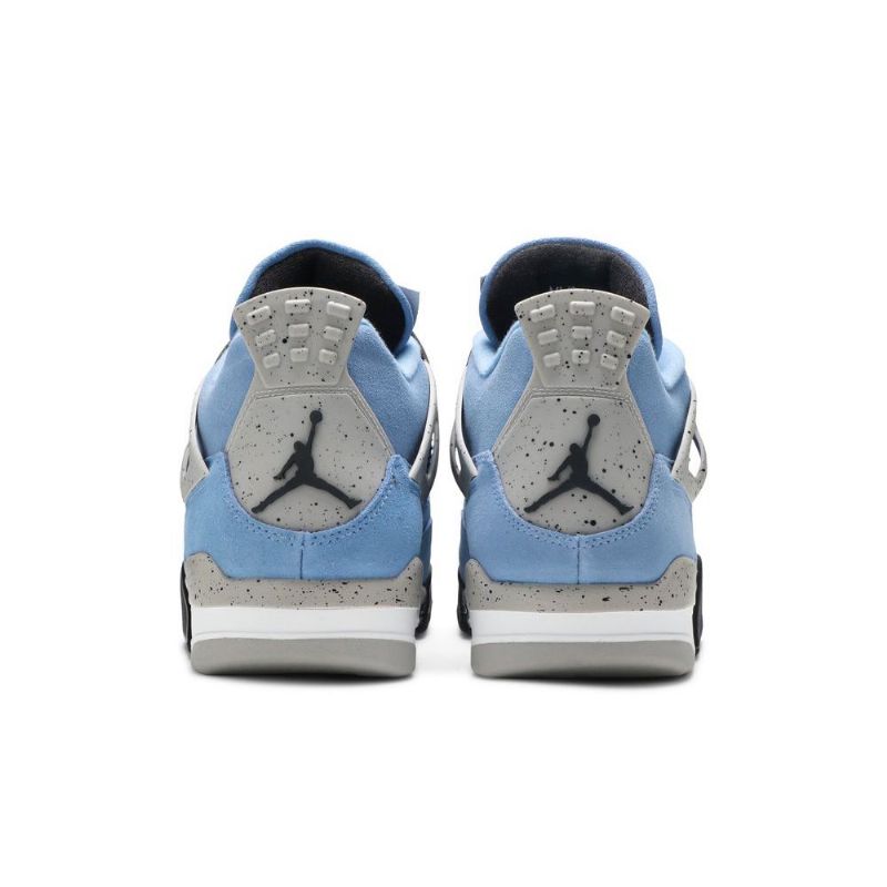 Ανδρικά Παπούτσια Air Jordan 4 Retro Μπλε Γκρί Μαύρος Άσπρο