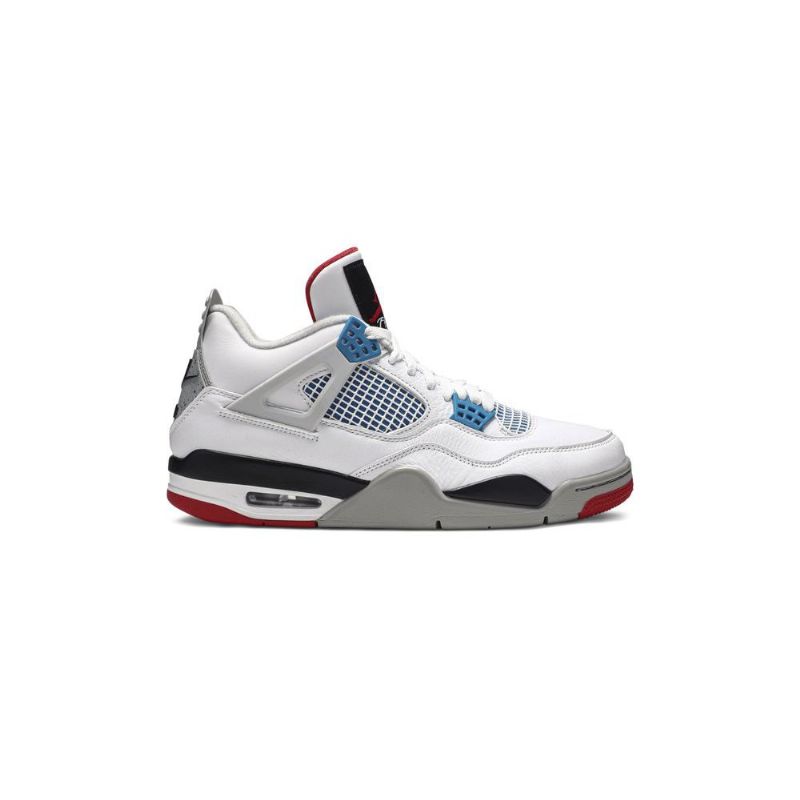 Ανδρικά Παπούτσια Air Jordan 4 Retro Se Άσπρο Μπλε Κόκκινος Γκρί