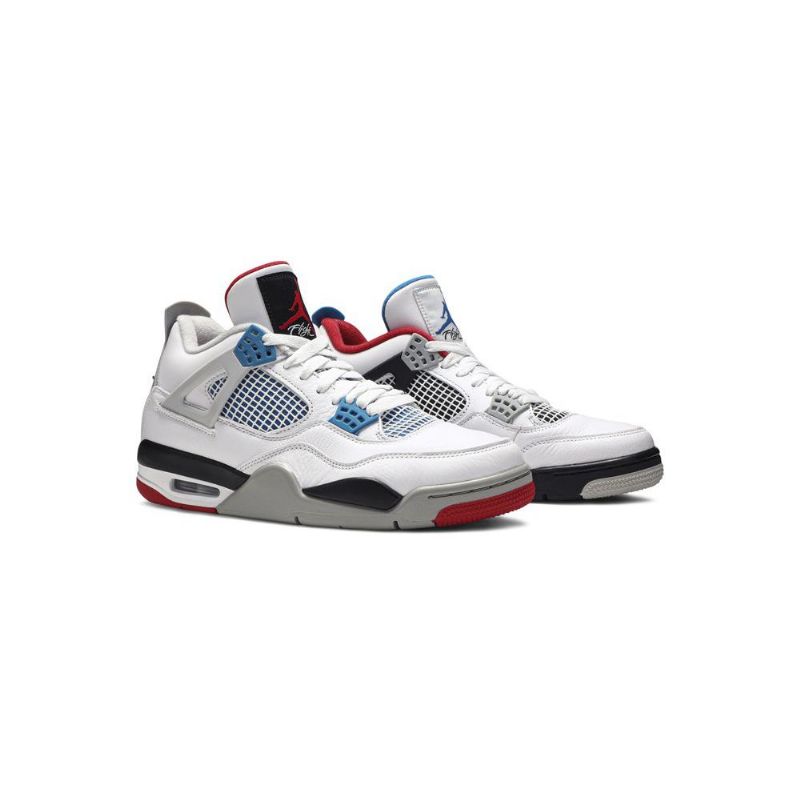 Ανδρικά Παπούτσια Air Jordan 4 Retro Se Άσπρο Μπλε Κόκκινος Γκρί