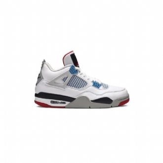 Ανδρικά Παπούτσια Air Jordan 4 Retro Se Άσπρο Μπλε Κόκκινος Γκρί