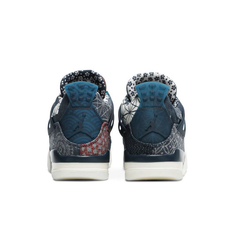 Ανδρικά Παπούτσια Air Jordan 4 Retro Se Γκρί Σκούρο Μπλε Άσπρο Κόκκινος