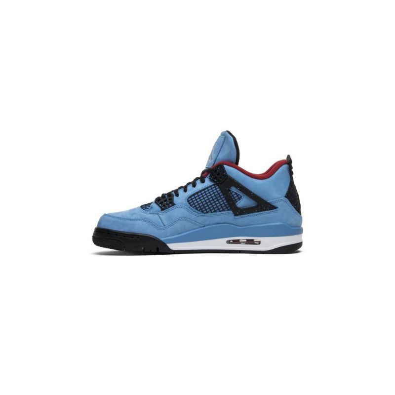 Ανδρικά Παπούτσια Air Jordan 4 Travis Scott Retro Μπλε Μαύρος Bordeaux
