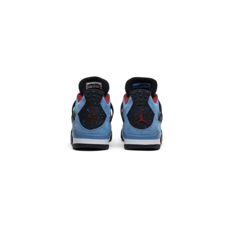 Ανδρικά Παπούτσια Air Jordan 4 Travis Scott Retro Μπλε Μαύρος Bordeaux