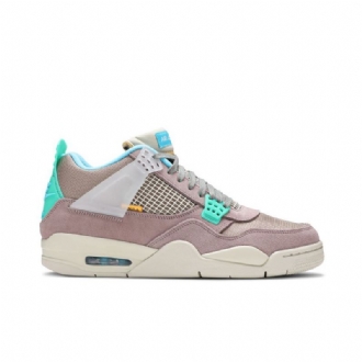 Ανδρικά Παπούτσια Air Jordan 4 Union La Retro Γκρί Turquoise Μπλε