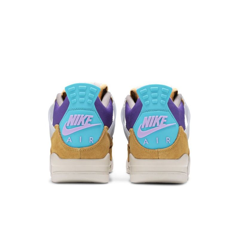 Ανδρικά Παπούτσια Air Jordan 4 Union La Retro Καστανός Μωβ Turquoise