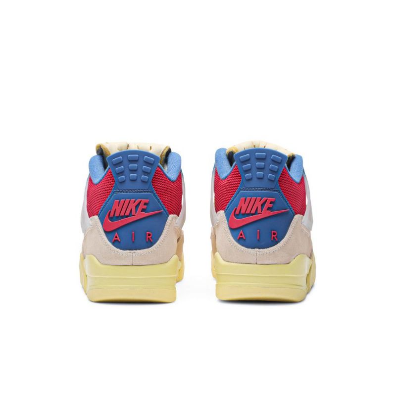 Ανδρικά Παπούτσια Air Jordan 4 Union La Retro Μπεζ Κόκκινος Μπλε