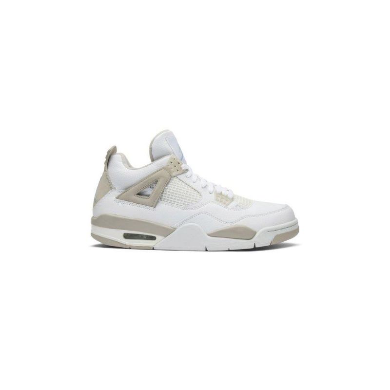Γυναικεία Παπούτσια Air Jordan 4 Retro Άσπρο Γκρί