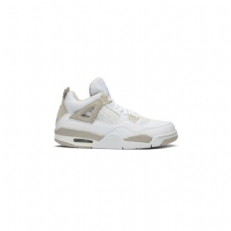 Γυναικεία Παπούτσια Air Jordan 4 Retro Άσπρο Γκρί