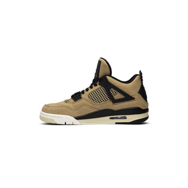 Γυναικεία Παπούτσια Air Jordan 4 Ρετρό Καφέ Μαύρα