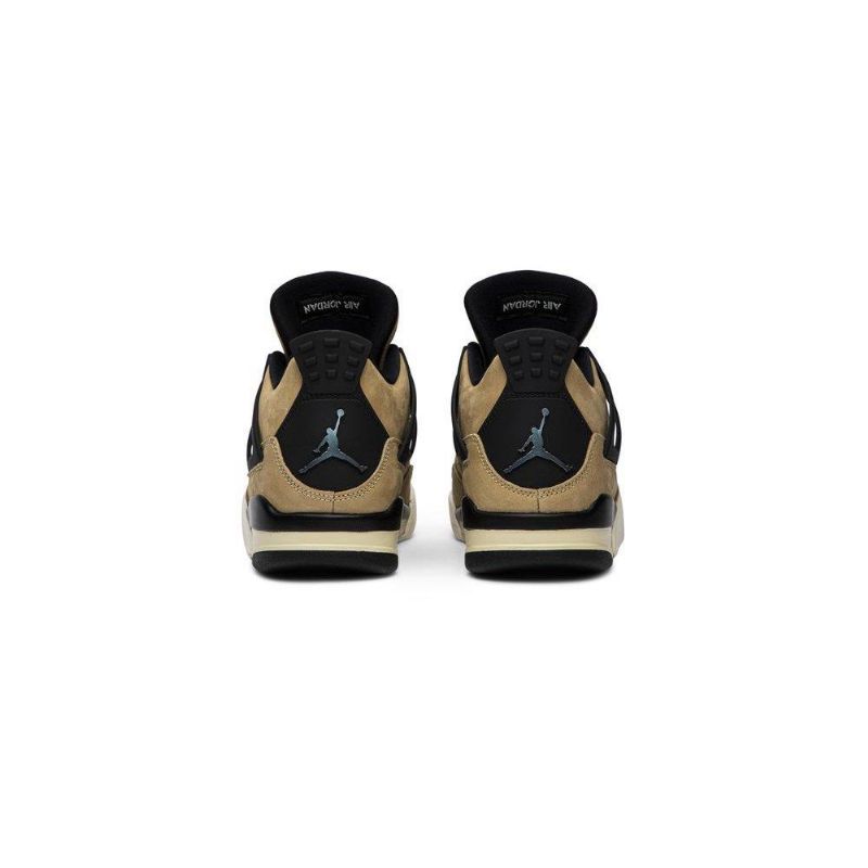 Γυναικεία Παπούτσια Air Jordan 4 Ρετρό Καφέ Μαύρα