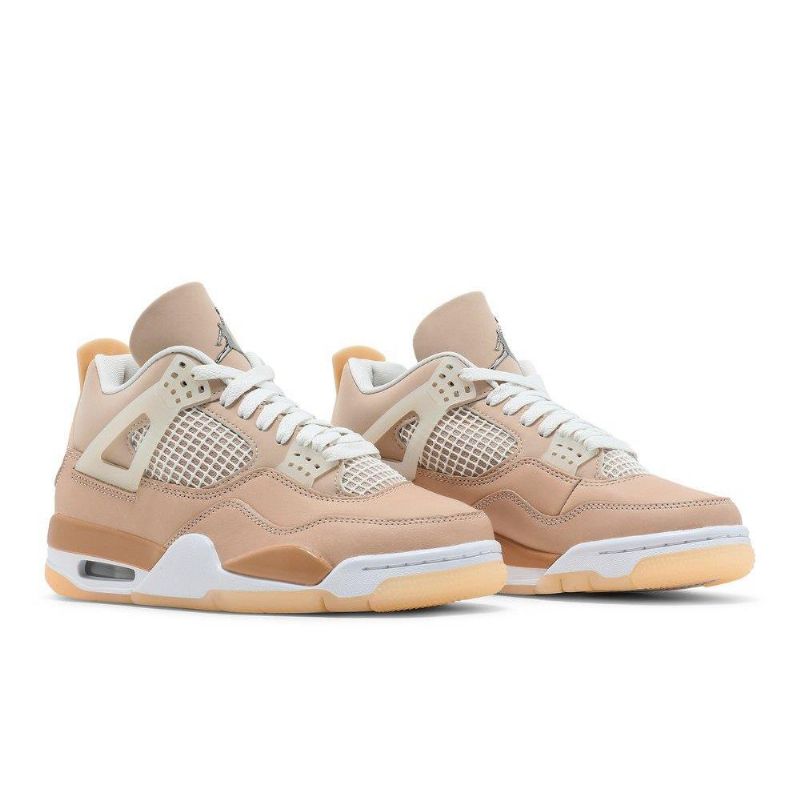 Γυναικεία Παπούτσια Air Jordan 4 Retro Καστανός Άσπρο