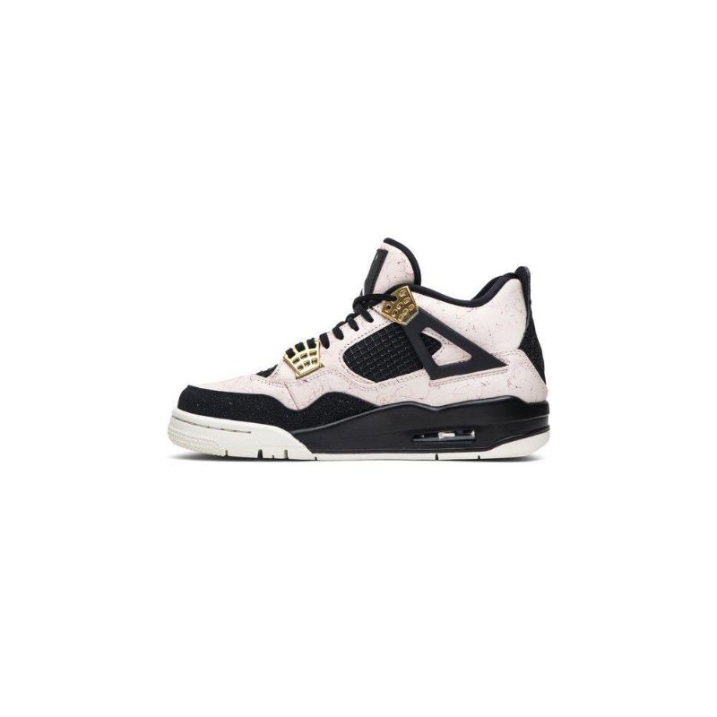 Γυναικεία Παπούτσια Air Jordan 4 Retro Ροζ Μαύρος Χρυσός