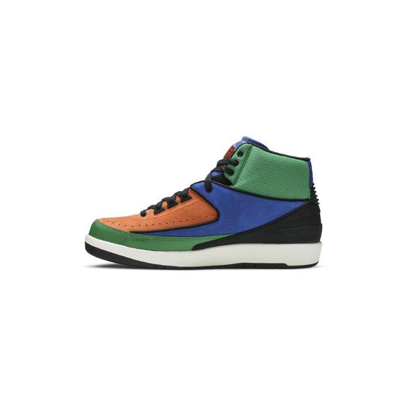 Air Jordan 2 Ρετρό Μαύρα Πολύχρωμα Γυναικεία Παπούτσια