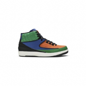 Air Jordan 2 Ρετρό Μαύρα Πολύχρωμα Γυναικεία Παπούτσια