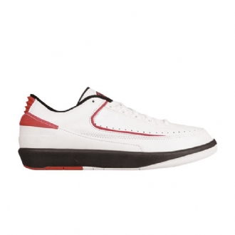 Ανδρικά Παπούτσια Air Jordan 2 Low Og Άσπρο Μαύρος Κόκκινος