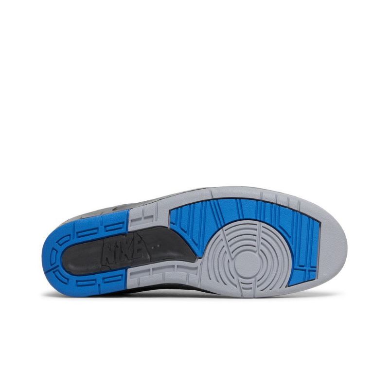 Ανδρικά Παπούτσια Air Jordan 2 Off-άσπρο Retro Low Sp Μαύρα Μπλε Γκρι