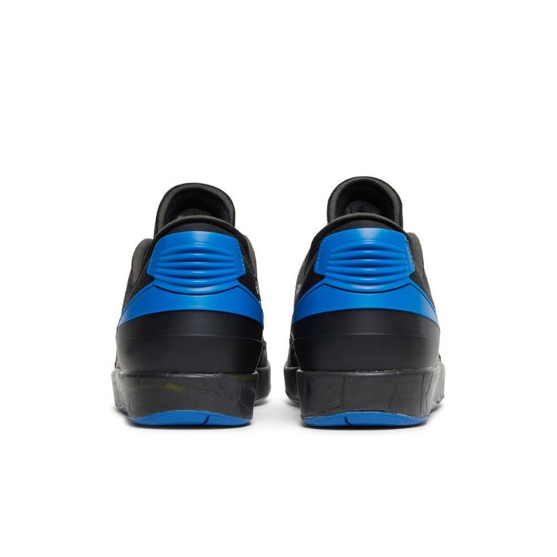 Ανδρικά Παπούτσια Air Jordan 2 Off-άσπρο Retro Low Sp Μαύρα Μπλε Γκρι