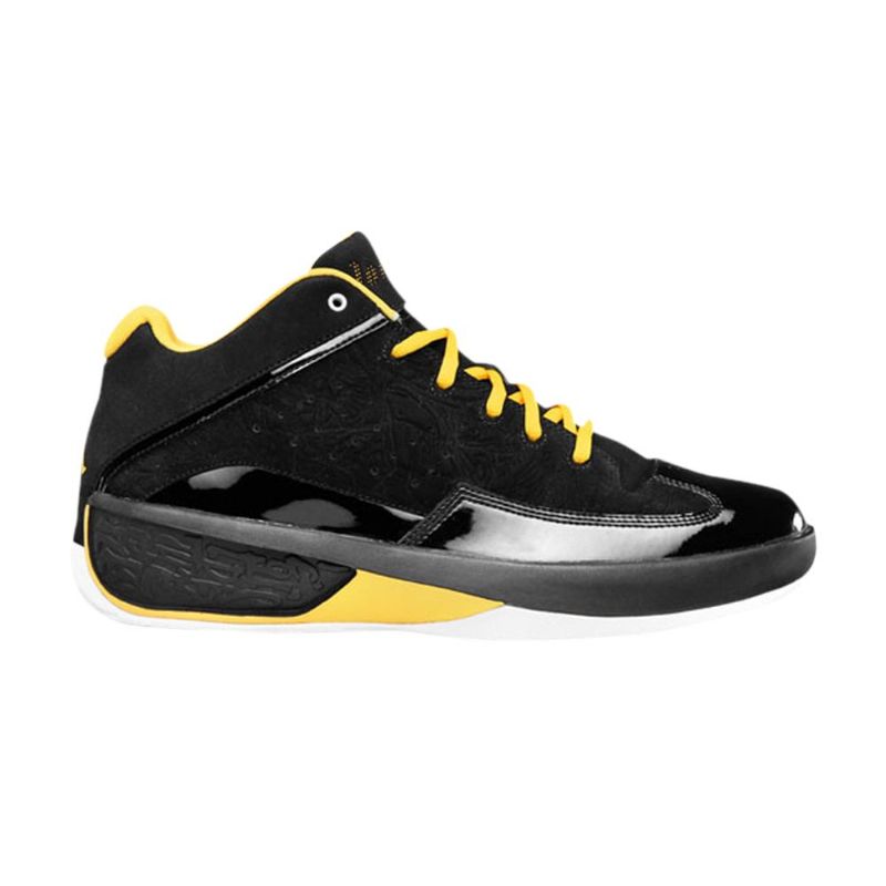 Ανδρικά Παπούτσια Air Jordan 2 Smooth Μαύρα Κίτρινα Λευκά