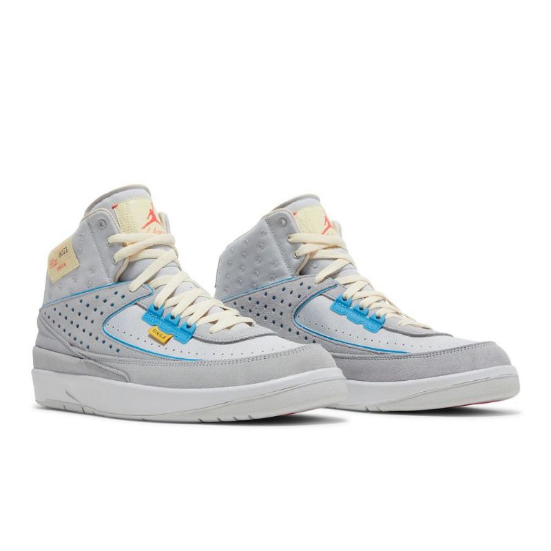 Ανδρικά Παπούτσια Air Jordan 2 Union La Retro Sp Γκρι Μπλε