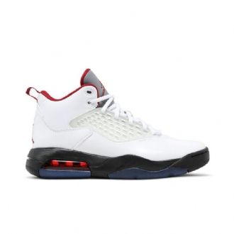Ανδρικά Παπούτσια Air Jordan Maxin 200 Άσπρο Μαύρος Κόκκινος Ασήμι