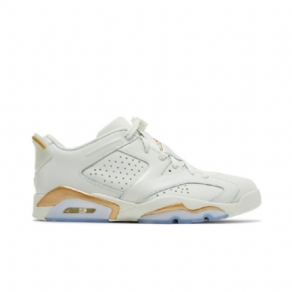 Ανδρικά Παπούτσια Air Jordan 6 Low Άσπρο Χρυσός