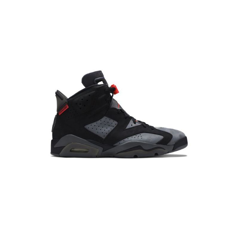 Ανδρικά Παπούτσια Air Jordan 6 Paris Saint-germain Retro Γκρί Μαύρος Κόκκινος