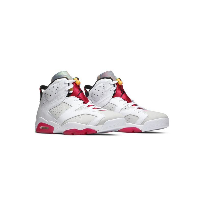 Ανδρικά Παπούτσια Air Jordan 6 Retro Άσπρο Γκρί Κόκκινος Μαύρος