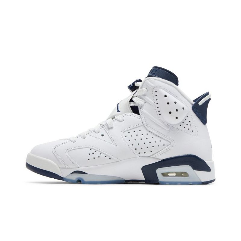 Ανδρικά Παπούτσια Air Jordan 6 Retro Άσπρο Σκούρο Μπλε