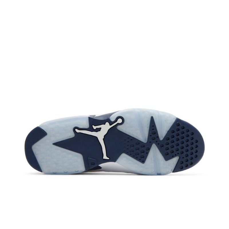Ανδρικά Παπούτσια Air Jordan 6 Retro Άσπρο Σκούρο Μπλε