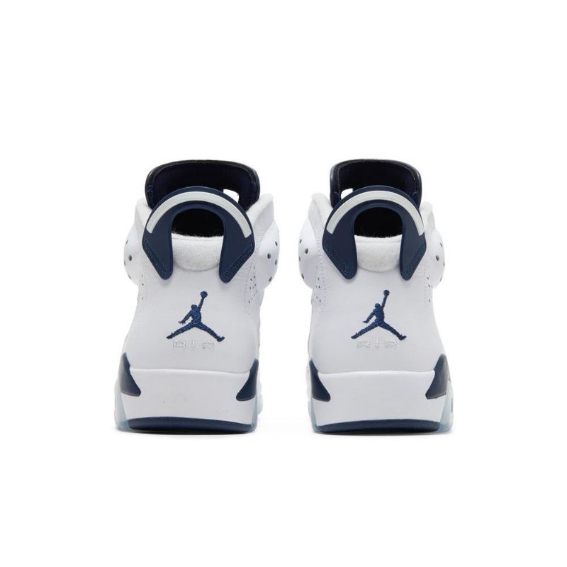 Ανδρικά Παπούτσια Air Jordan 6 Retro Άσπρο Σκούρο Μπλε