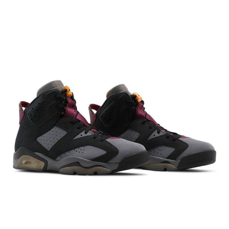 Ανδρικά Παπούτσια Air Jordan 6 Retro Μαύρος Γκρί Bordeaux