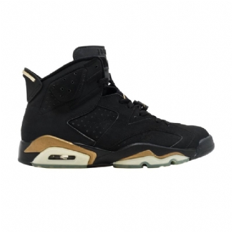 Ανδρικά Παπούτσια Air Jordan 6 Retro+ Μαύρος Χρυσός