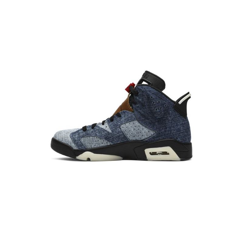 Ανδρικά Παπούτσια Air Jordan 6 Retro Μπλε Γκρί Καστανός