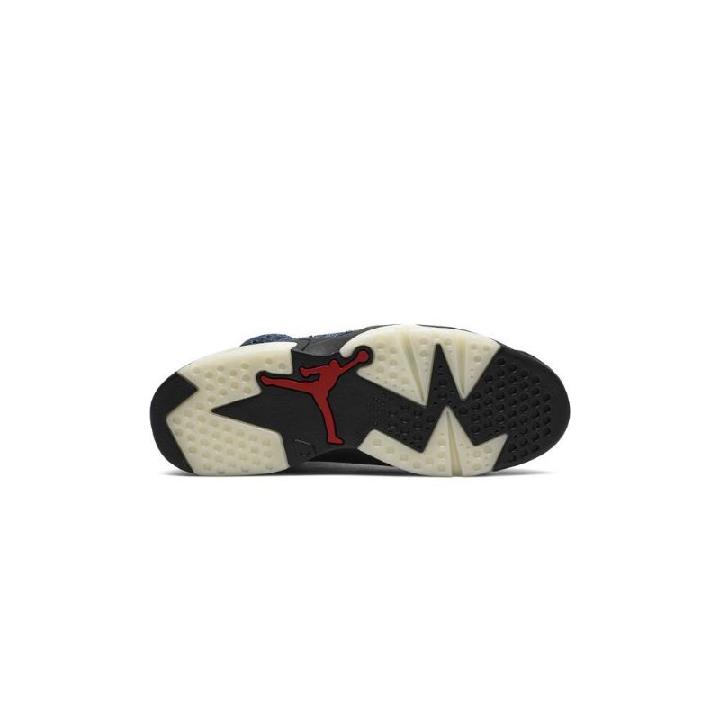 Ανδρικά Παπούτσια Air Jordan 6 Retro Μπλε Γκρί Καστανός