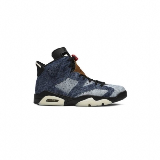 Ανδρικά Παπούτσια Air Jordan 6 Retro Μπλε Γκρί Καστανός