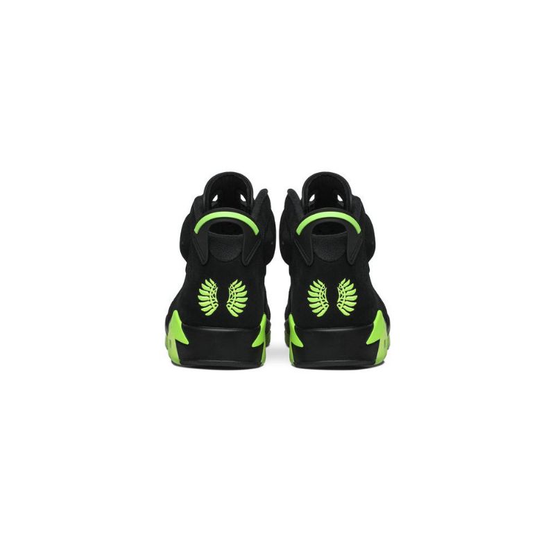 Ανδρικά Παπούτσια Air Jordan 6 Retro Pe Μαύρα Πράσινα