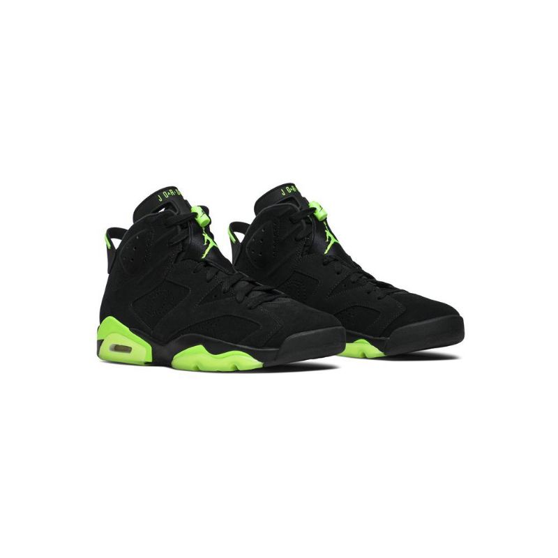 Ανδρικά Παπούτσια Air Jordan 6 Retro Pe Μαύρα Πράσινα