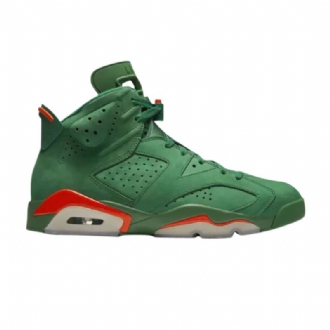 Ανδρικά Παπούτσια Air Jordan 6 Retro Πράσινος Πορτοκάλι