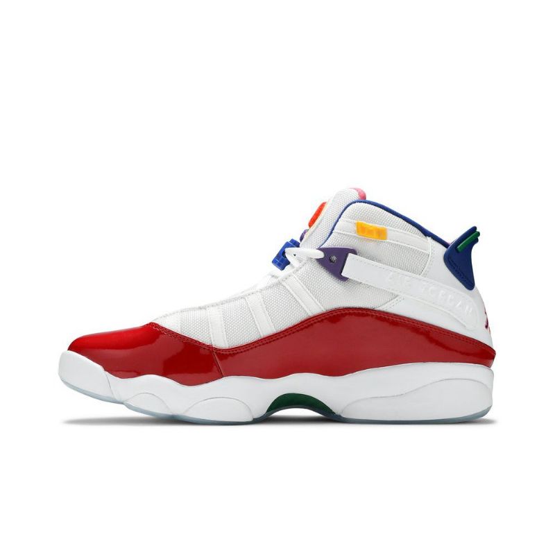 Ανδρικά Παπούτσια Air Jordan 6 Rings Λευκά Κόκκινα