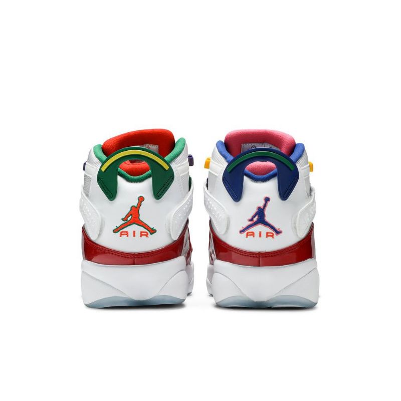 Ανδρικά Παπούτσια Air Jordan 6 Rings Λευκά Κόκκινα