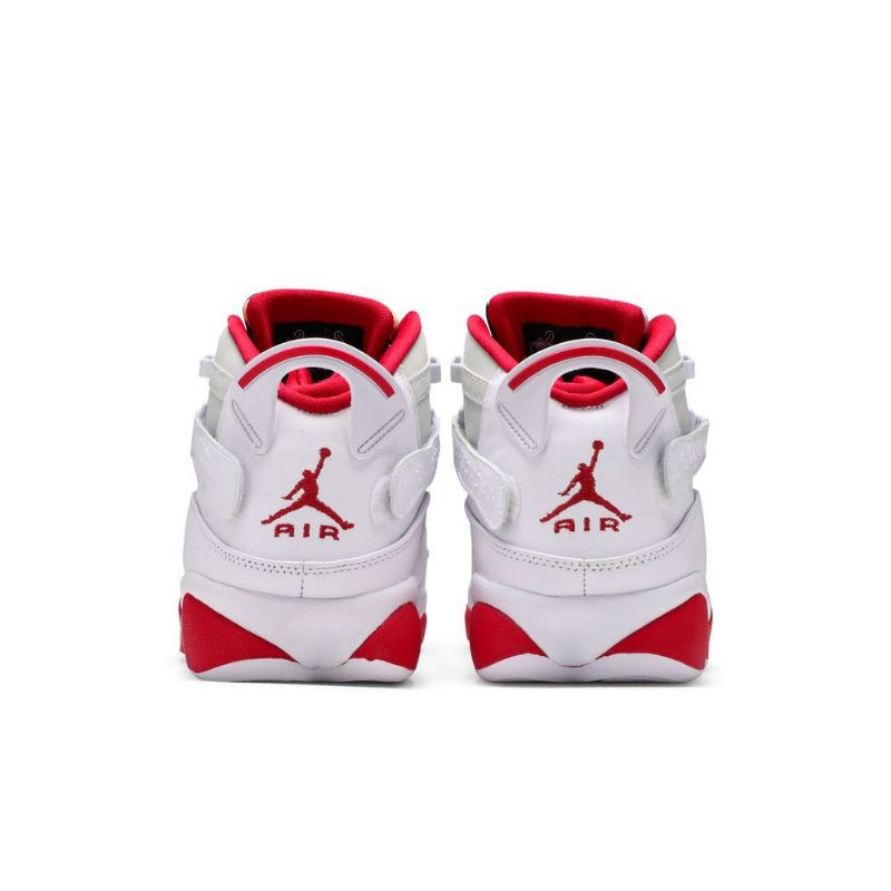Ανδρικά Παπούτσια Air Jordan 6 Rings Λευκά Κόκκινα Γκρι
