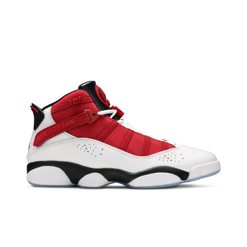 Ανδρικά Παπούτσια Air Jordan 6 Rings Λευκά Κόκκινα Μαύρα