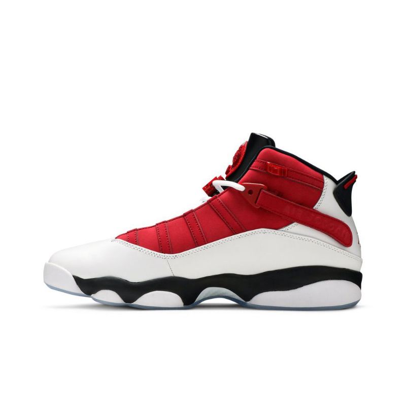 Ανδρικά Παπούτσια Air Jordan 6 Rings Λευκά Κόκκινα Μαύρα