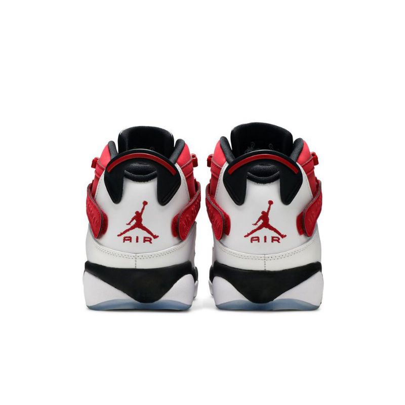 Ανδρικά Παπούτσια Air Jordan 6 Rings Λευκά Κόκκινα Μαύρα